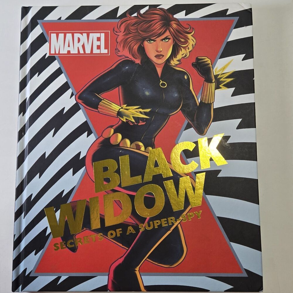 Marvel Black Widow: Super-Spy Hardcover DK Comics Book